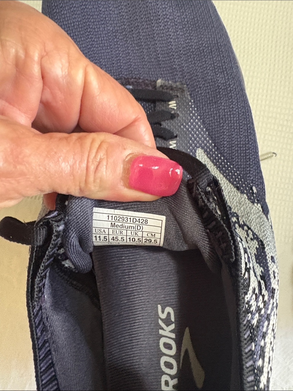 MENS BROOKS RICOCHET RUNNING SHOES - Picture 8 of 11